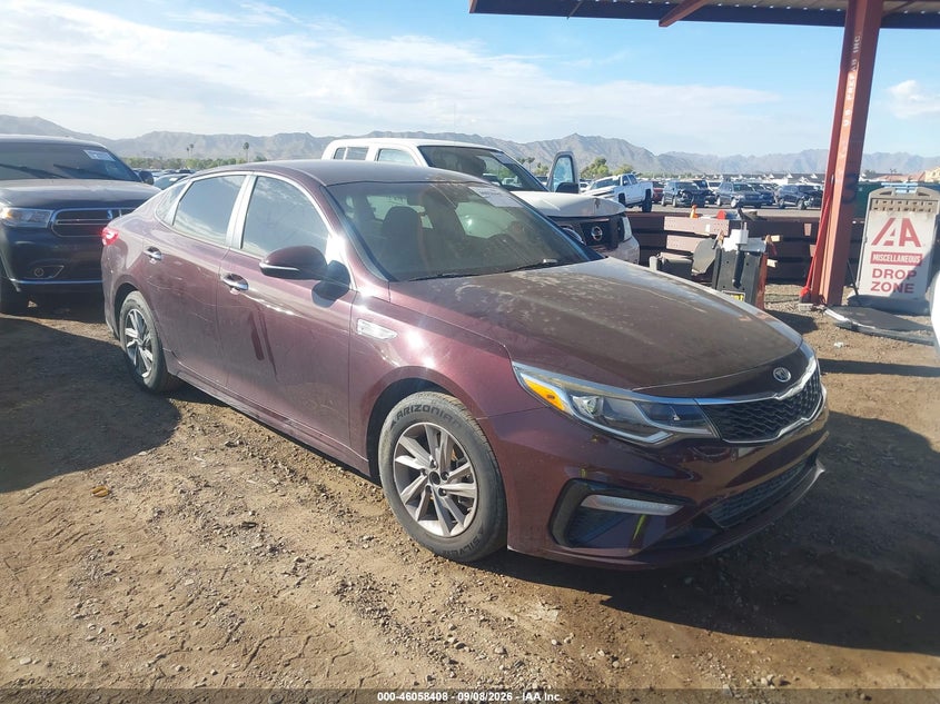Vin: 5xxgt4l37kg333607, lot: 46557930, kia optima lx 2019 img_1