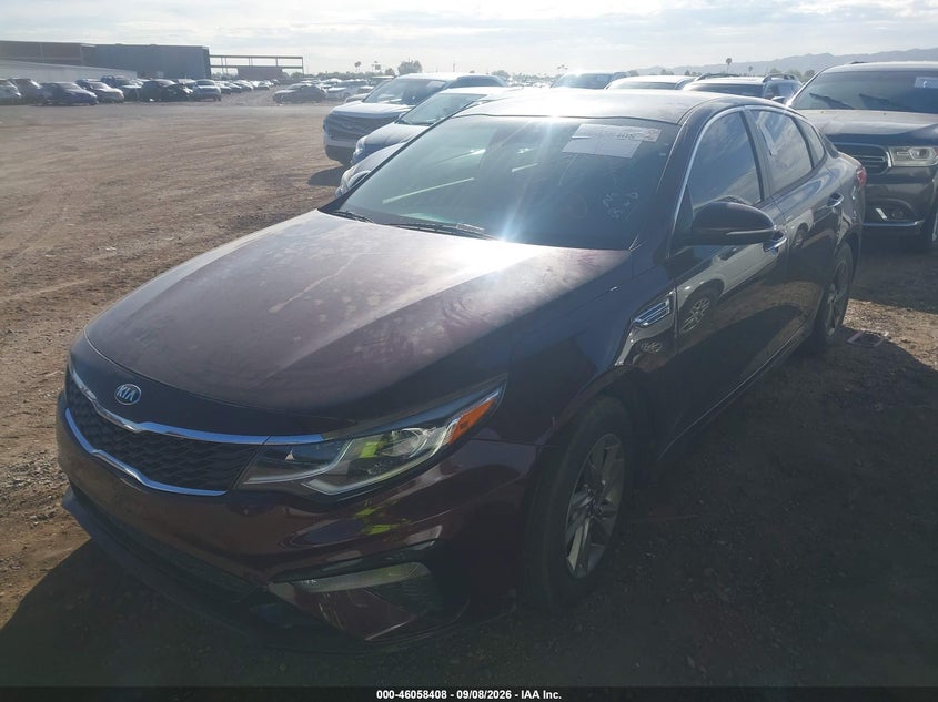 Vin: 5xxgt4l37kg333607, lot: 46557930, kia optima lx 20192
