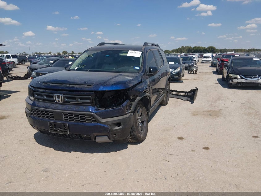 Vin: 5fnyf9h37tb037671, lot: 46557931, honda passport awd rtl/awd rtl blackout/awd rtl towing 20262