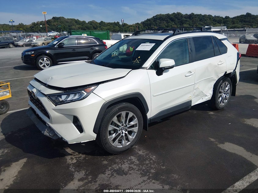 Vin: 2t3a1rfv2mw161976, lot: 46557933, toyota rav4 xle premium 20212