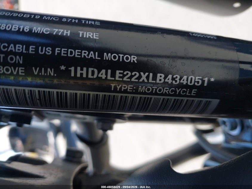 HARLEY-DAVIDSON XL883 2020