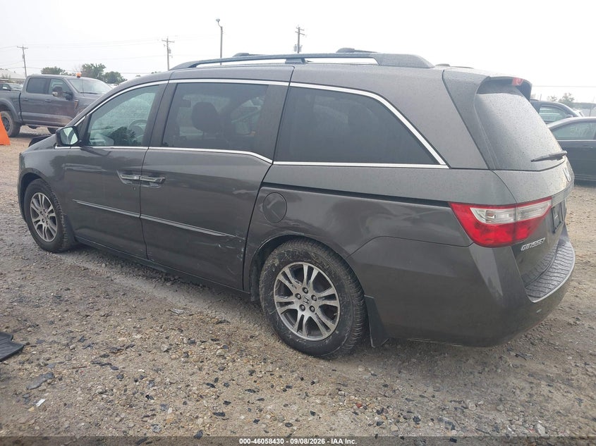 Vin: 5fnrl5h66db085857, lot: 46557952, honda odyssey ex-l 20133