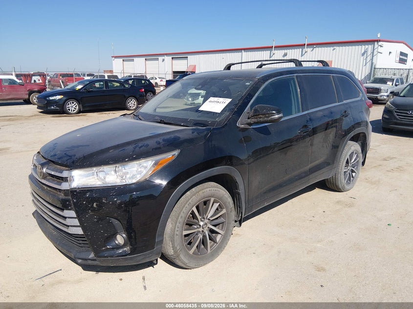 Vin: 5tdjzrfh6hs512401, lot: 46557957, toyota highlander xle 20172