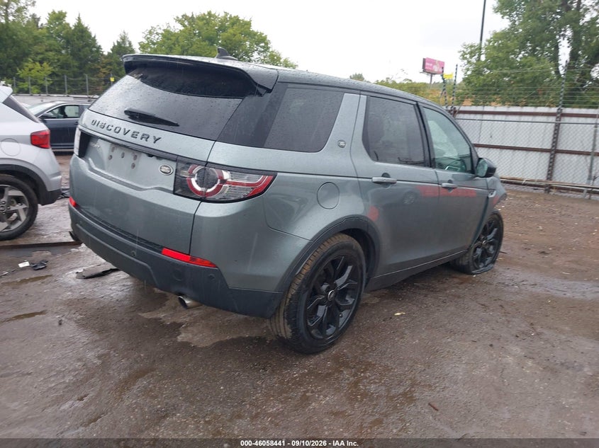 Vin: salcr2bgxgh553803, lot: 46557963, land rover discovery sport hse 20164
