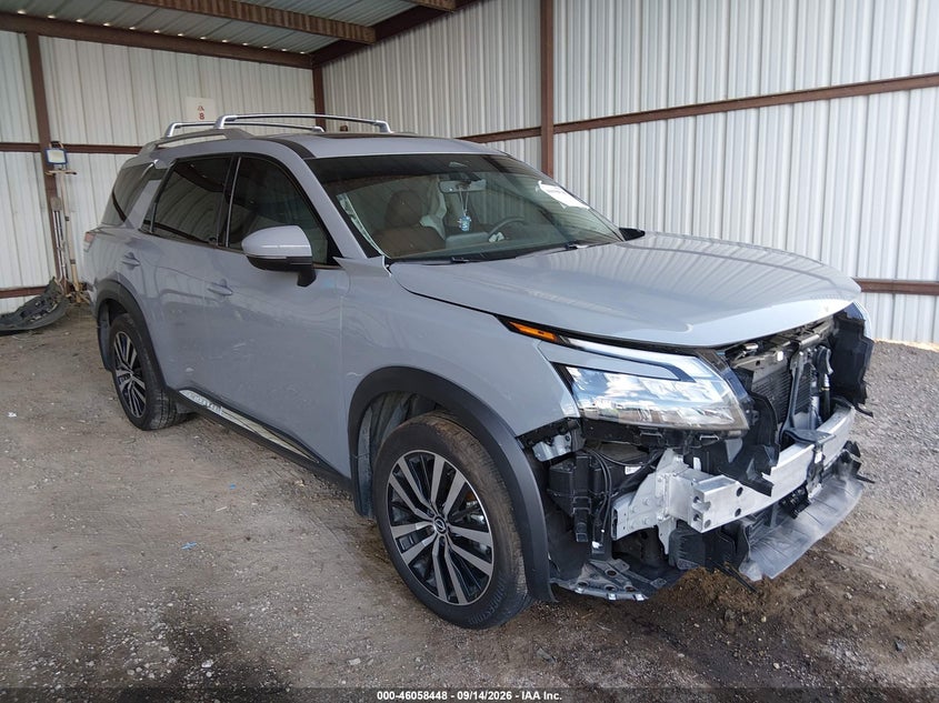 Vin: 5n1dr3dh3sc222084, lot: 46557970, nissan pathfinder platinum fwd 2025 img_1
