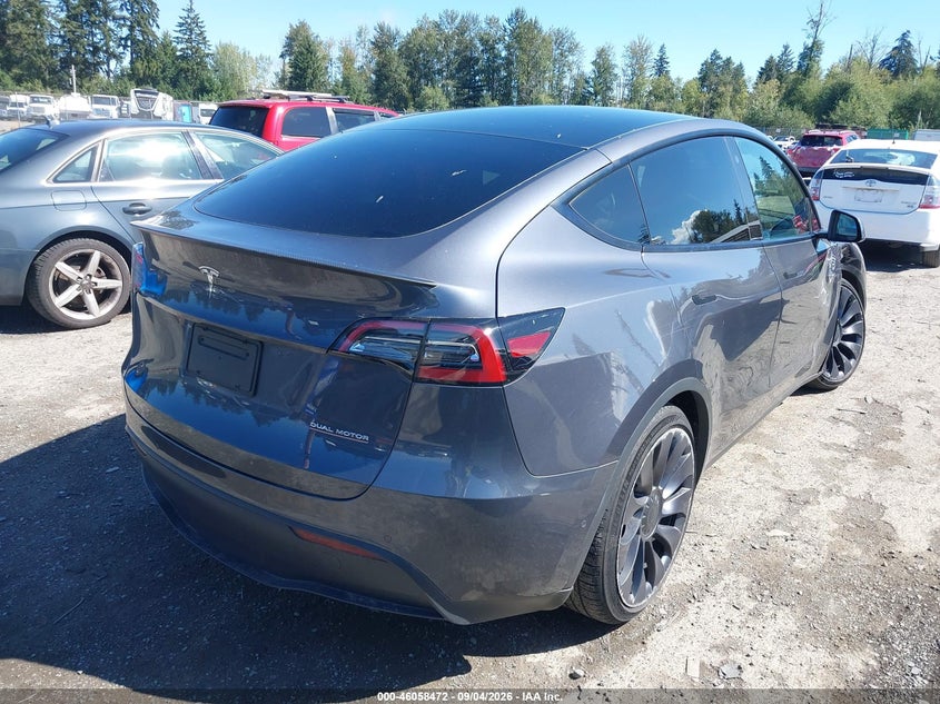 2022 TESLA MODEL Y auction photo 4
