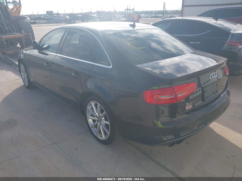 Vin: wauffafl0en016996, lot: 46557995, audi a4 2.0t premium 20143