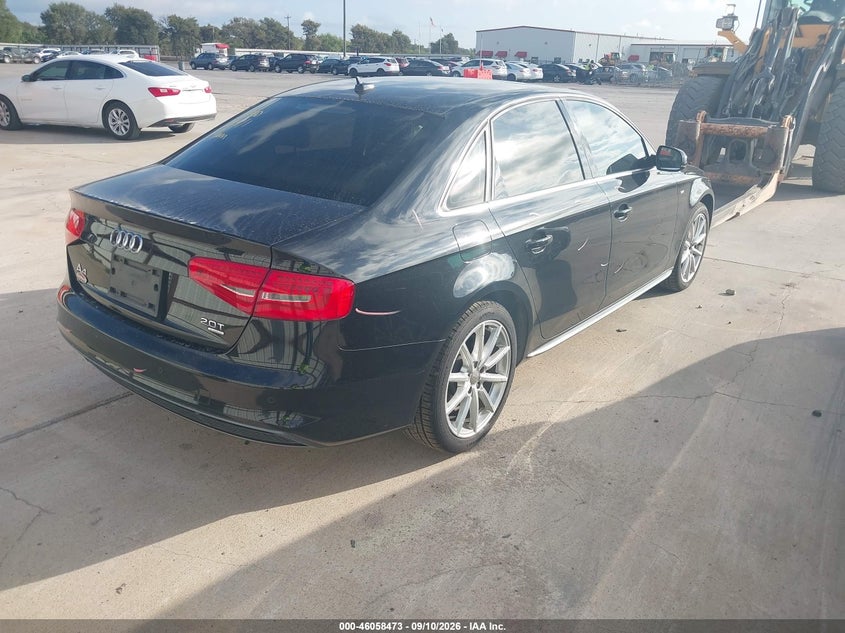 Vin: wauffafl0en016996, lot: 46557995, audi a4 2.0t premium 20144