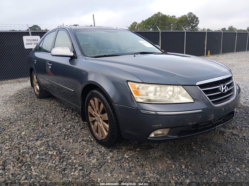 HYUNDAI SONATA 2009 VIN 5NPEU46C09H492421