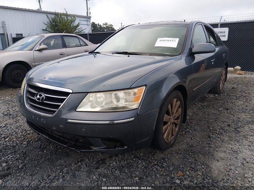 HYUNDAI SONATA 2009 VIN 5NPEU46C09H492421