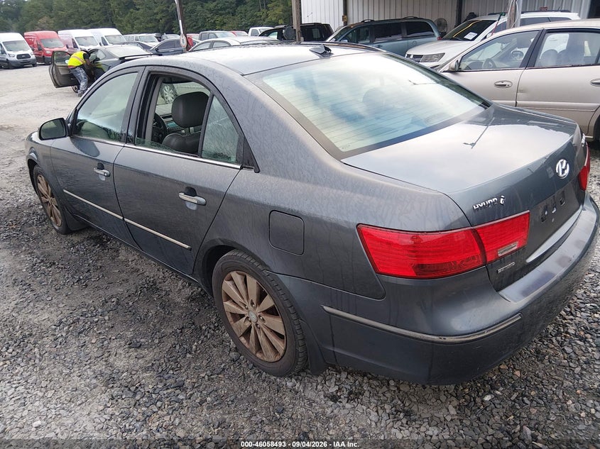 HYUNDAI SONATA 2009 VIN 5NPEU46C09H492421