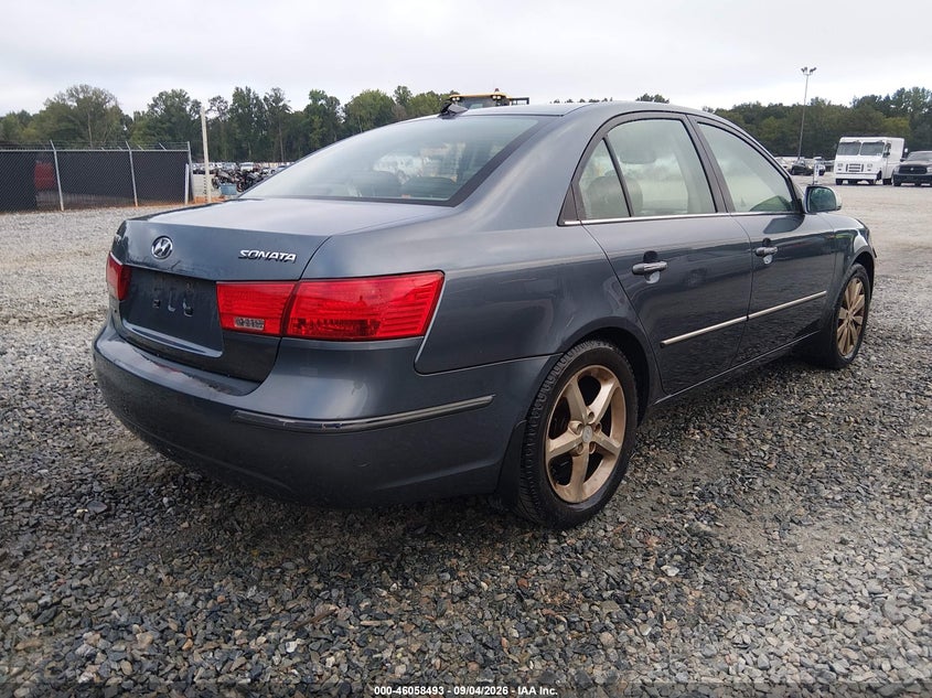 HYUNDAI SONATA 2009 VIN 5NPEU46C09H492421