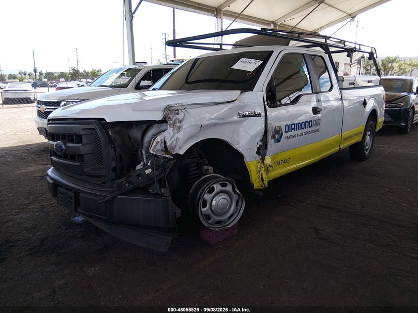 Vin: 1ftex1cp4hkd33950, lot: 46558051, ford f-150 xl 20172