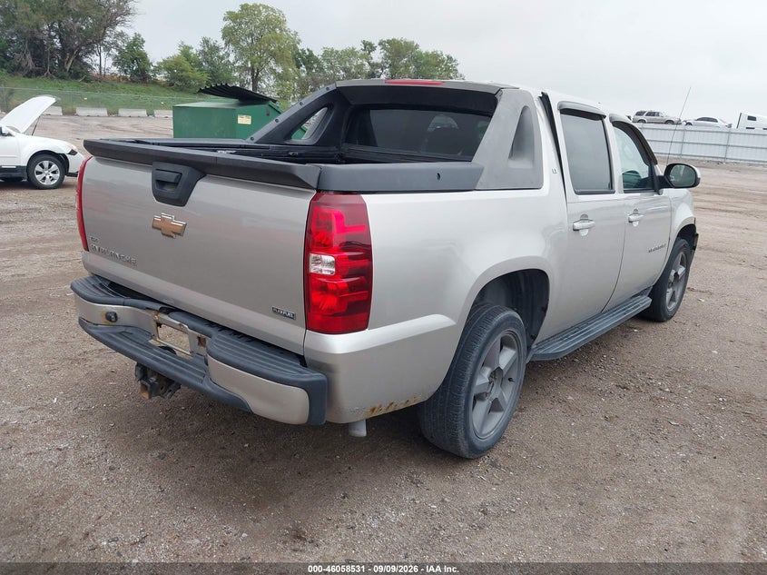 CHEVROLET AVALANCHE 1500 2009 VIN 3GNFK22059G177513
