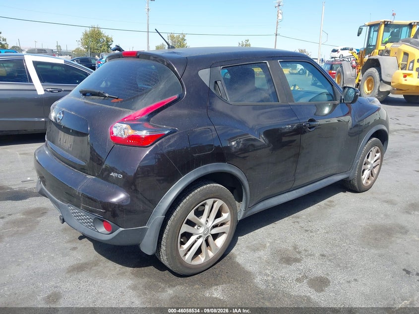 Vin: jn8af5mv1gt652032, lot: 46558056, nissan juke s 20164