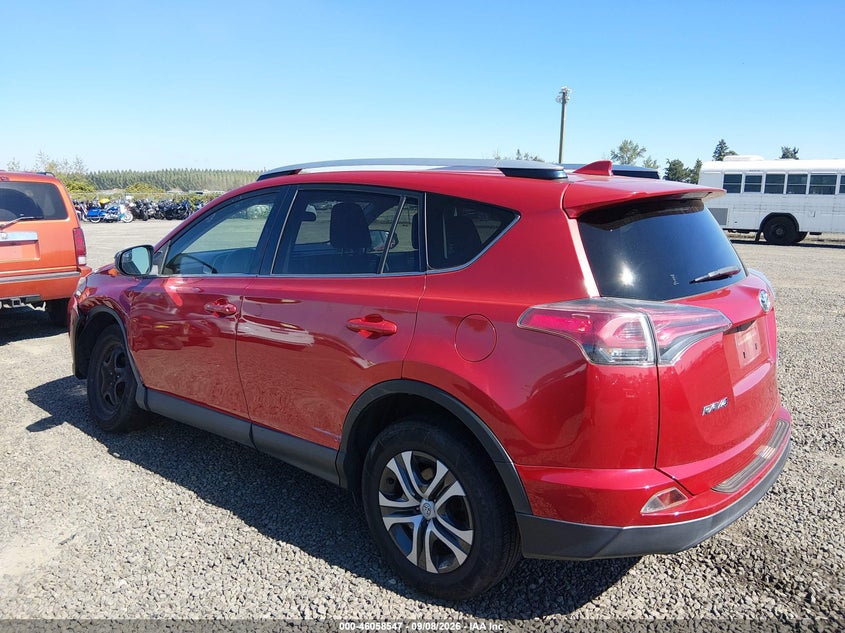 Vin: jtmbfrev4gj100493, lot: 46558069, toyota rav4 le 20163