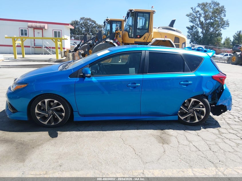 TOYOTA COROLLA IM 2018 VIN JTNKARJE4JJ564665