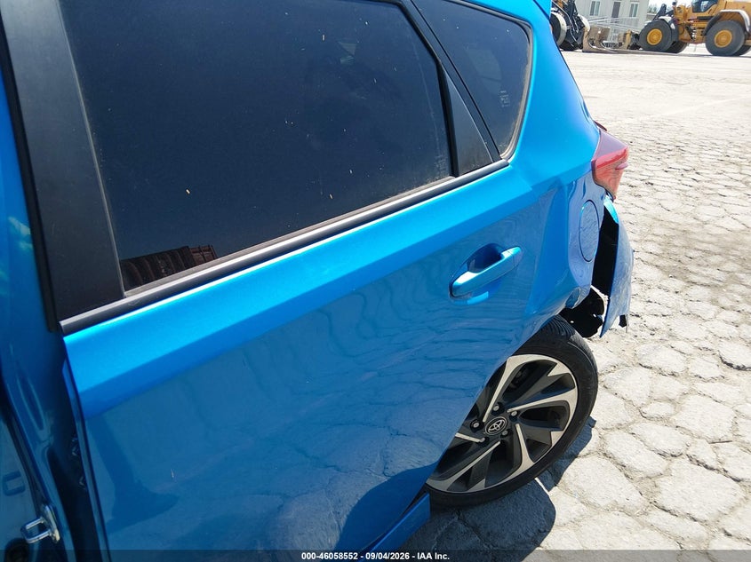 TOYOTA COROLLA IM 2018 VIN JTNKARJE4JJ564665