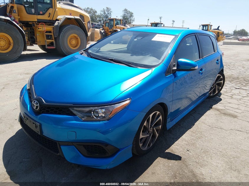 TOYOTA COROLLA IM 2018 VIN JTNKARJE4JJ564665