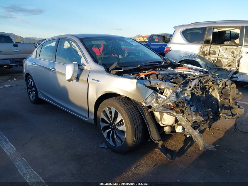 2014 Honda Accord Hybrid Ex-L, Правый перёд, IAAI, VIN 1HGCR6F5XEA008697