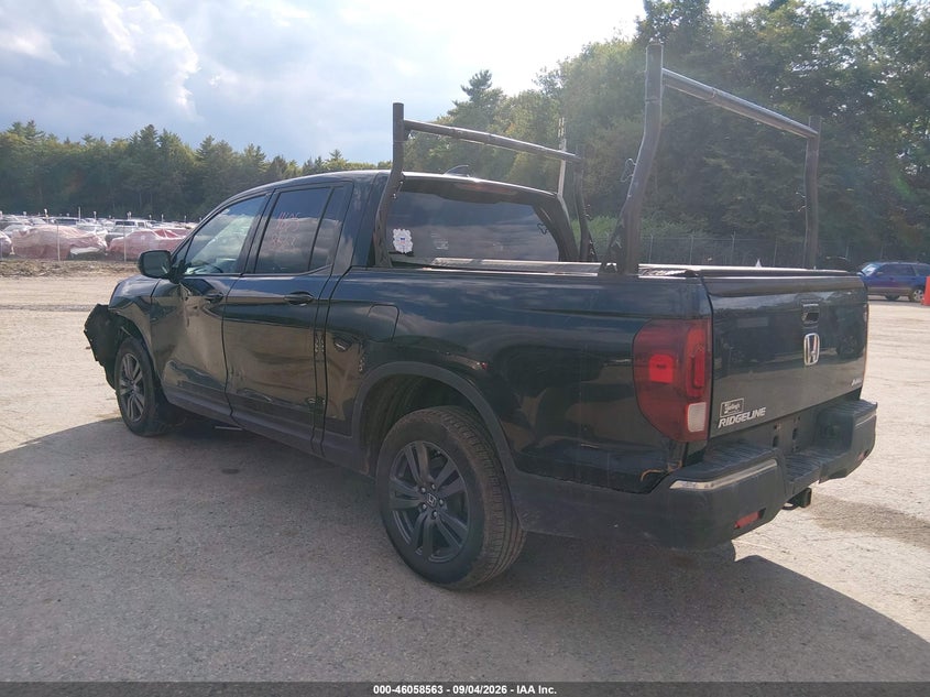 HONDA RIDGELINE 2020 VIN 5FPYK3F10LB029767