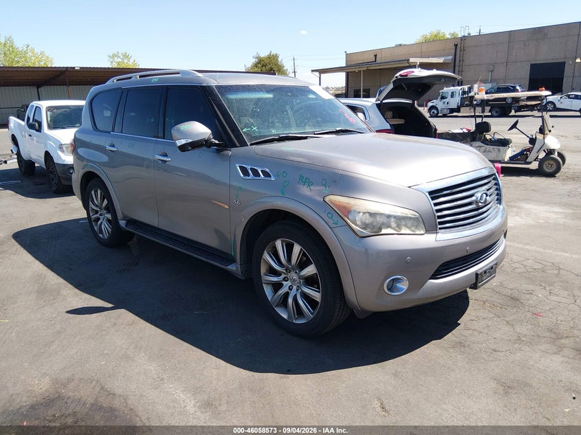 Vin: jn8az2nf9e9551683, lot: 46558095, infiniti qx80 2014 img_1