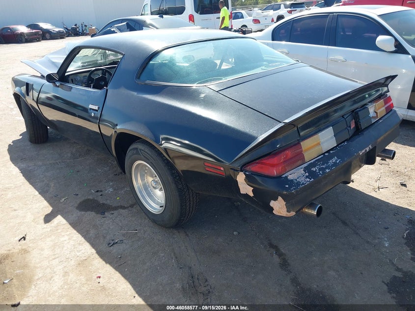 1981 CHEVROLET CAMARO