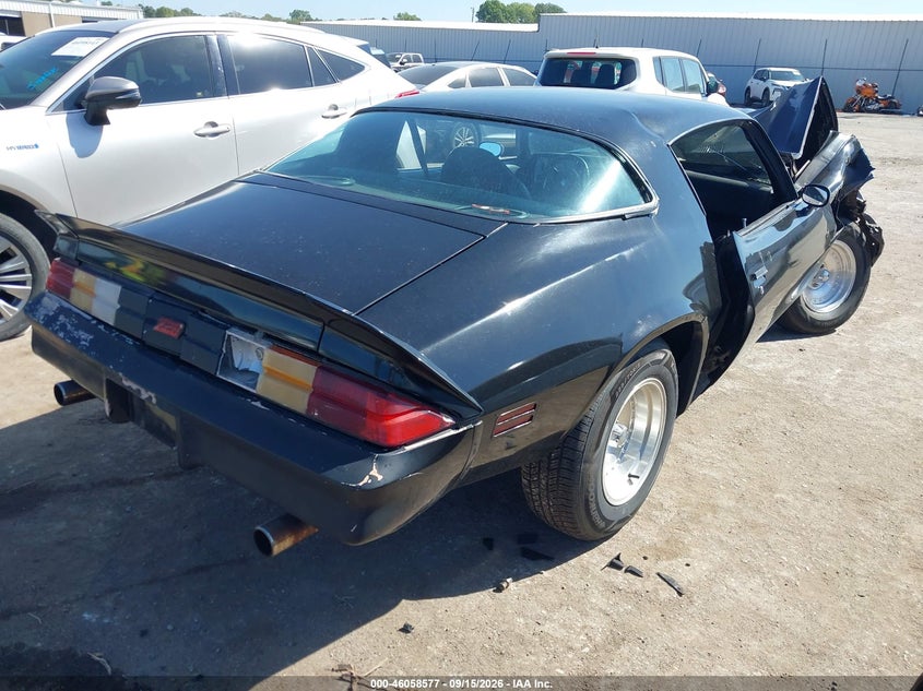 1981 CHEVROLET CAMARO