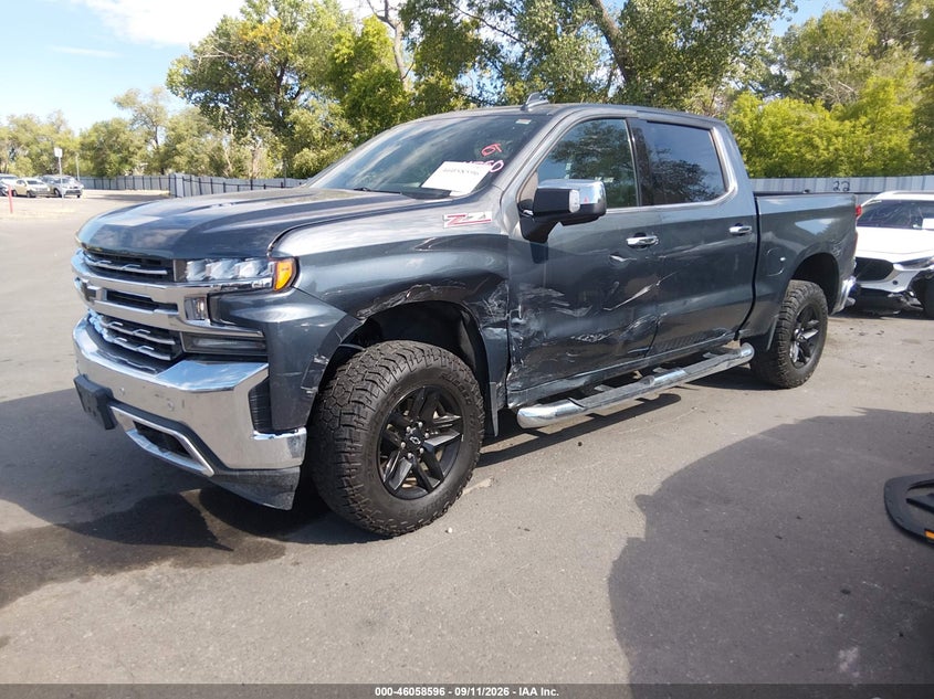 Vin: 1gcuygel3kz134750, lot: 46558118, chevrolet silverado 1500 ltz 20192