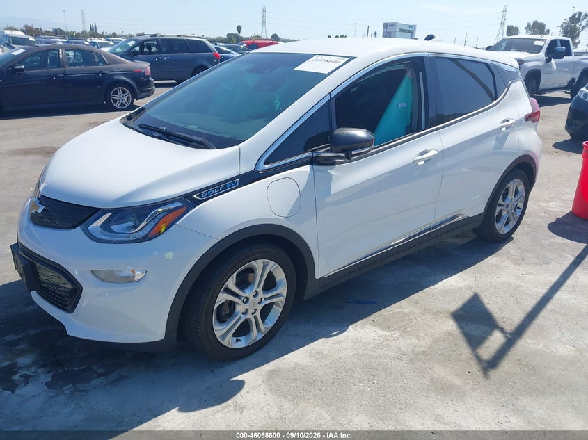 Vin: 1g1fy6s03l4150628, lot: 46558122, chevrolet bolt ev fwd lt 20202