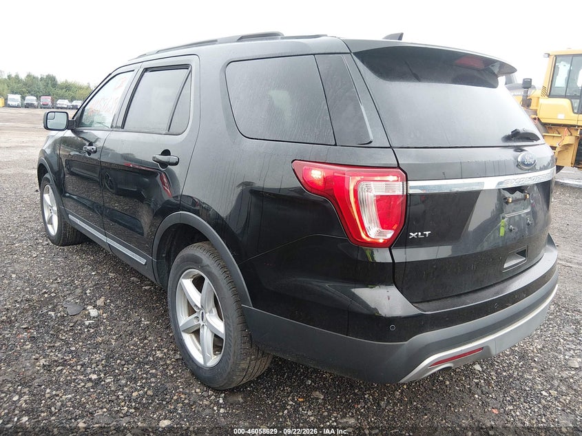 Vin: 1fm5k8d86ggc84035, lot: 46558151, ford explorer xlt 20163