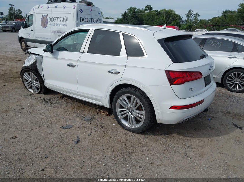 Vin: wa1cnafy0j2071524, lot: 46558159, audi q5 2.0t premium/2.0t tech premium 20183