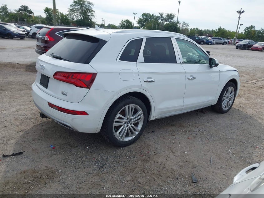 Vin: wa1cnafy0j2071524, lot: 46558159, audi q5 2.0t premium/2.0t tech premium 20184