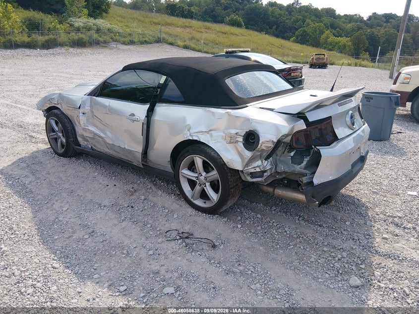 Vin: 1zvbp8ff7b5112991, lot: 46558160, ford mustang gt 20113