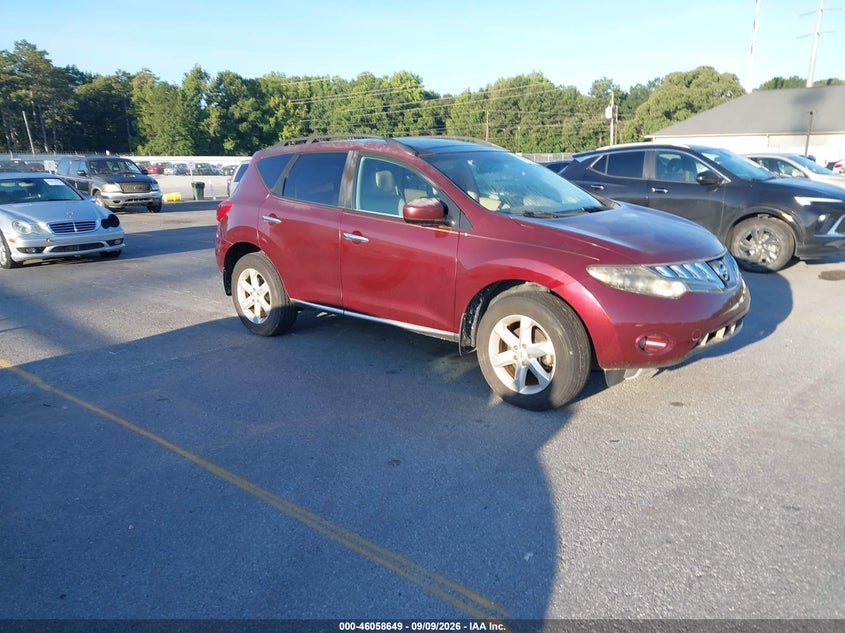 2009 NISSAN MURANO auction photo 1