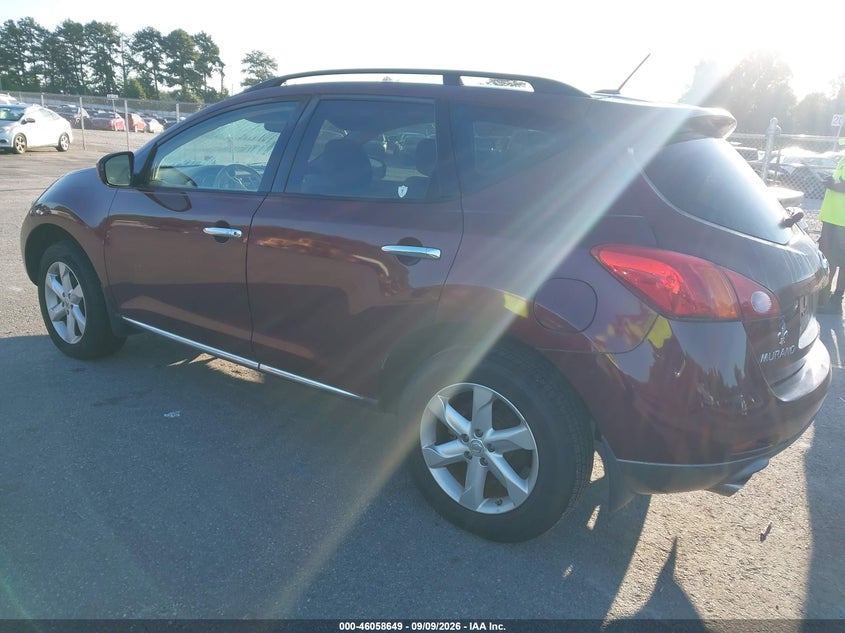 2009 NISSAN MURANO auction photo 3