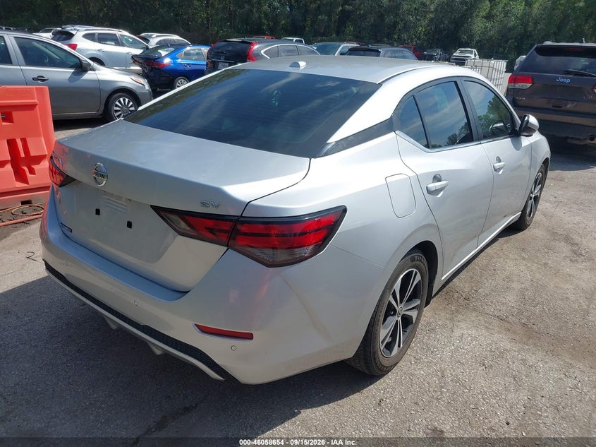 Vin: 3n1ab8cvxny220895, lot: 46558176, nissan sentra sv xtronic cvt 20224