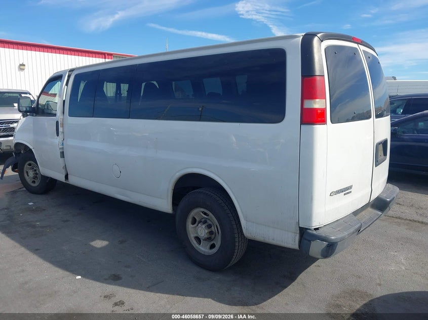 Vin: 1gazg1fg0f1102052, lot: 46558179, chevrolet express 3500 lt 20153