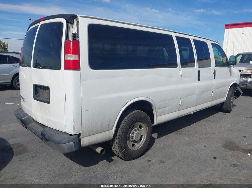 Vin: 1gazg1fg0f1102052, lot: 46558179, chevrolet express 3500 lt 20154