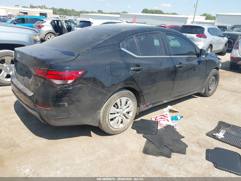 NISSAN SENTRA 2025 VIN 3N1AB8BVXSY259693