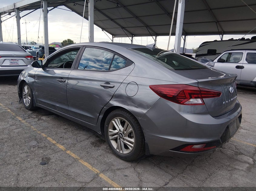 Vin: 5npd84lf5kh451027, lot: 46558206, hyundai elantra value edition 20193