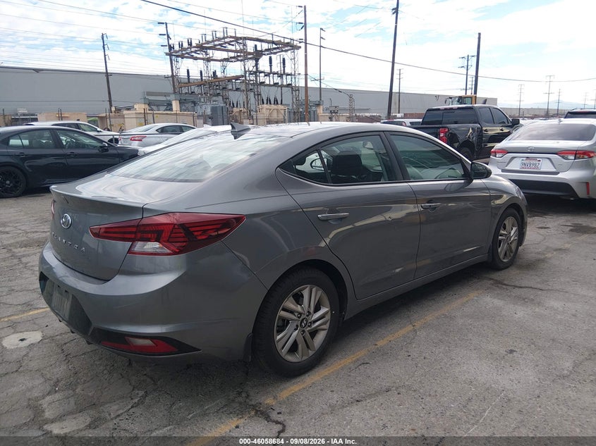 Vin: 5npd84lf5kh451027, lot: 46558206, hyundai elantra value edition 20194
