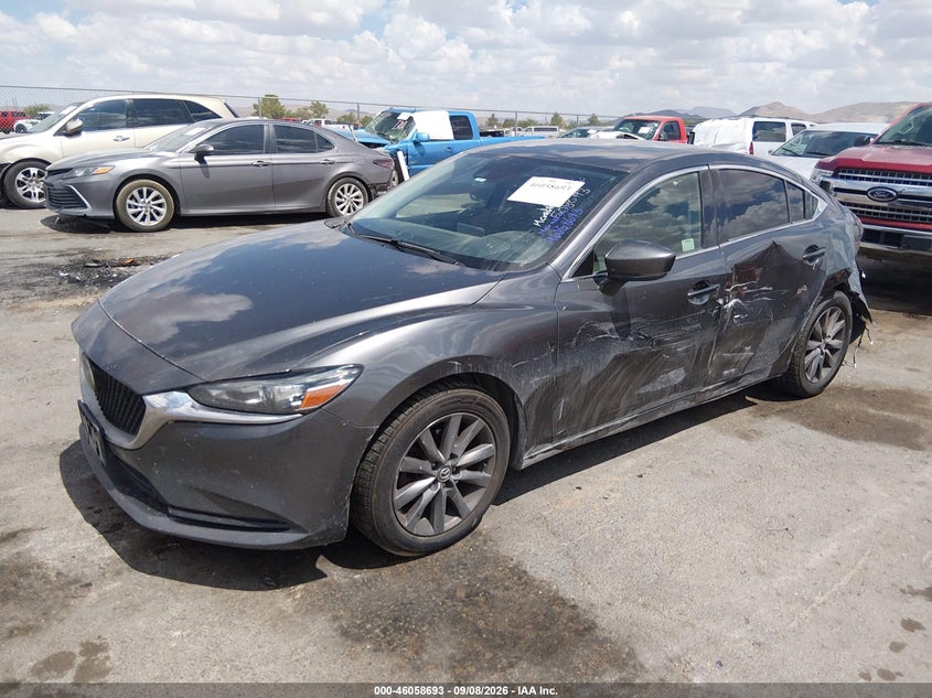 Vin: jm1gl1umxk1508093, lot: 46558215, mazda mazda6 sport 20192