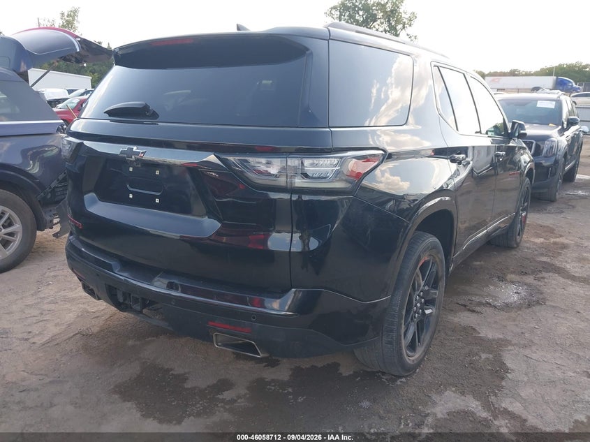 Vin: 1gnerkkw3jj128213, lot: 46558234, chevrolet traverse premier 20184