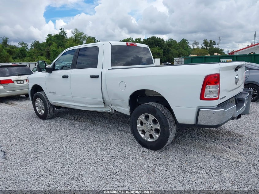 Vin: 3c6ur5dj7rg366495, lot: 46558238, ram 2500 big horn  4x4 6'4 box 20243