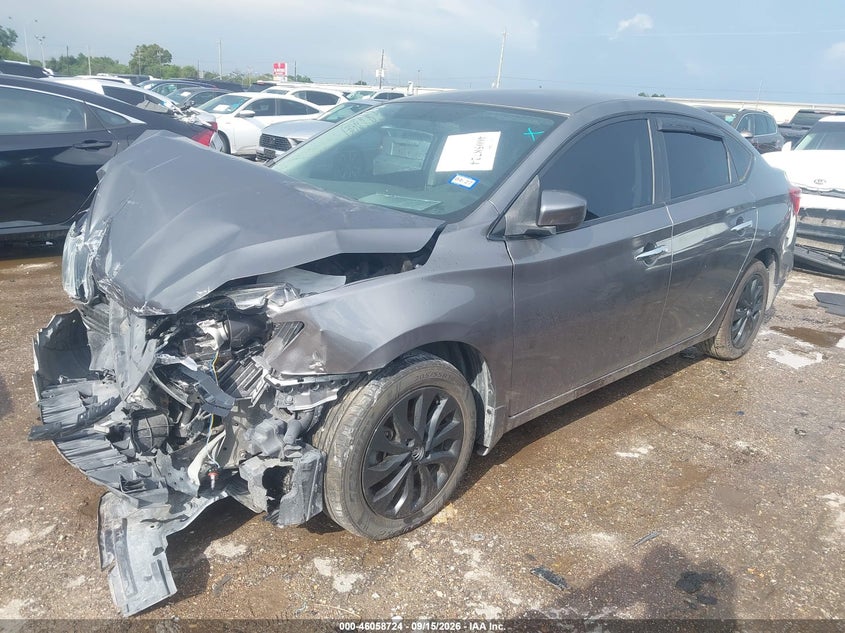 Vin: 3n1ab7ap7ky237213, lot: 46558246, nissan sentra s/sv/sr/sl 20192