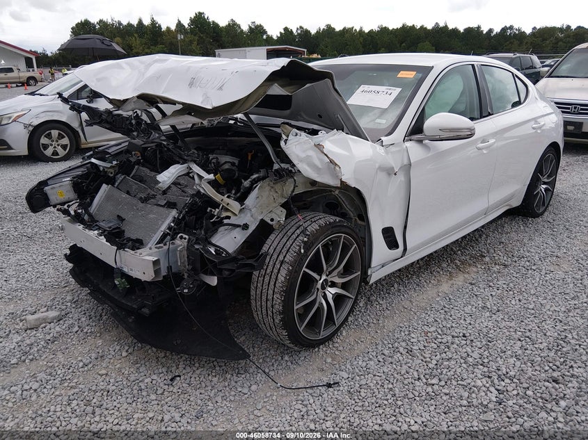 Vin: kmtg14sc1tu171106, lot: 46558256, genesis g70 2.5t rwd 20262