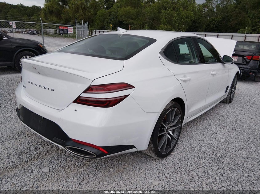 Vin: kmtg14sc1tu171106, lot: 46558256, genesis g70 2.5t rwd 20264