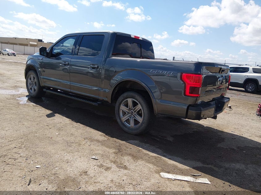 Vin: 1ftew1ep6kfc71466, lot: 46558282, ford f-150 lariat 20193
