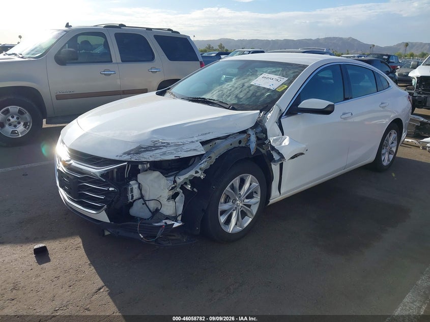 Vin: 1g1zd5st8nf161077, lot: 46558304, chevrolet malibu fwd lt 20222